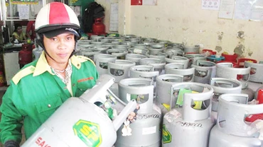 Giá gas tại thành phố Hồ Chí Minh giảm 2.583 đồng/kg