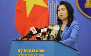 Người Phát ngôn Bộ Ngoại giao Lê Thị Thu Hằng.
