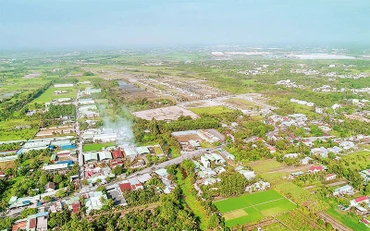 Nhiều diện tích đất đô thị tại huyện Củ Chi chưa thể tách thửa.