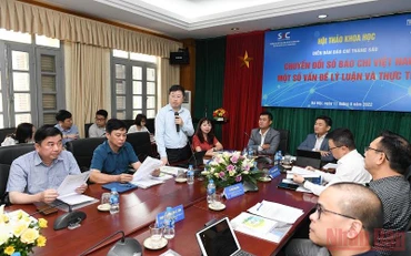 Quang cảnh hội thảo sáng 11/6. (Ảnh: THÀNH ĐẠT)
