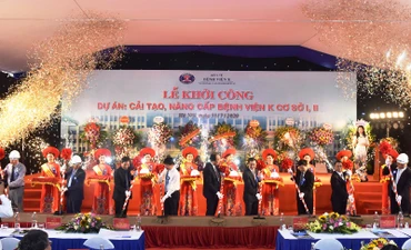 Khởi công Dự án đầu tư nâng cấp, cải tạo Bệnh viện K cơ sở I, II