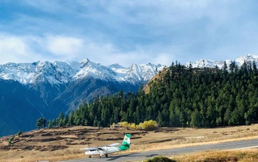 Một máy bay DHC-6 Twin Otter của hãng hàng không Tara Air ở Simikot, Nepal. (Ảnh: Reuters)