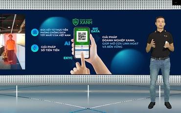 Ông Vũ Anh Tú Giám đốc Công nghệ FPT chia sẻ tại sự kiện.