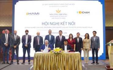 HAMI và ICHAM ký kết biên bản ghi nhớ hợp tác.