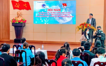 Quang cảnh buổi phát động cuộc thi.