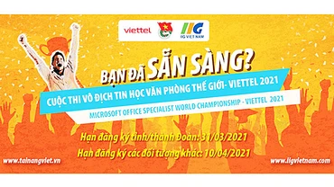 Vòng thi quốc gia “Vô địch Tin học văn phòng Thế giới”