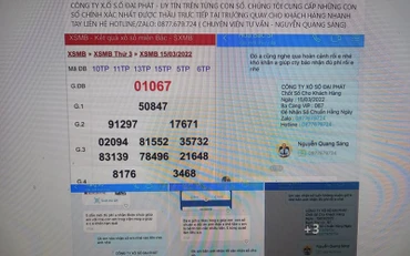 Một hình thức lừa đảo bán số lô, đề trên mạng xã hội Facebook.