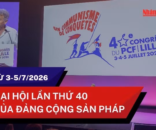 Đại hội toàn quốc lần thứ 40 của Đảng Cộng sản Pháp.