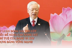 Lý luận đóng vai trò cốt yếu để nâng cao nặng lực trí tuệ của Đảng và xây dựng Đảng vững mạnh