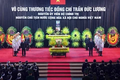 [Video] Tổ chức trọng thể Lễ truy điệu nguyên Chủ tịch nước Trần Đức Lương 