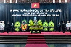 [Video] Lễ viếng đồng chí Trần Đức Lương, nguyên Ủy viên Bộ Chính trị, nguyên Chủ tịch nước
