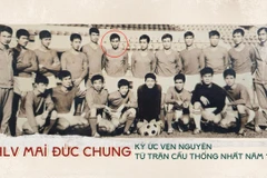 Đội bóng Tổng cục Đường sắt tham gia trận cầu thống nhất năm 1976