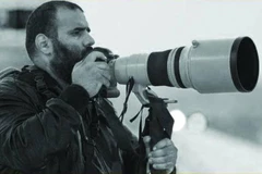 Phóng viên ảnh Khalid Al-Misslam. (Ảnh: Gulf Times)