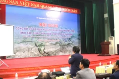 Hội nghị công bố đồ án quy hoạch chung đô thị Việt Yên (Bắc Giang). Nguồn: Thị ủy Việt Yên