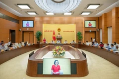 Ủy ban Thường vụ Quốc hội nghe báo cáo về việc giải trình, tiếp thu, chỉnh lý Dự thảo Luật Di sản văn hóa (sửa đổi), ngày 14/8.