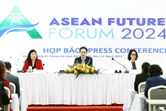 Họp báo Diễn đàn tương lai ASEAN 2024.