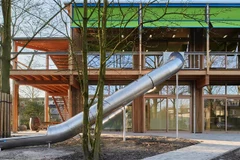 Trường De Zevensprong tại Eindhoven. Ảnh: MWA HART NIBBRIG