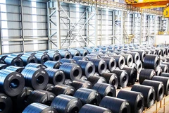 Lượng nhập khẩu thép cán nóng tăng mạnh lên hơn 9,6 triệu tấn, chủ yếu là từ Trung Quốc và Ấn Độ.