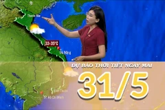 [Video] Dự báo thời tiết đêm nay và ngày mai 31/5/2025: Mưa giảm nhanh, nắng nóng bắt đầu xuất hiện