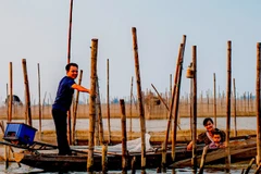 Cuộc sống bình dị hằng ngày của cư dân sông nước Huế.