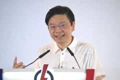 Thủ tướng Singapore Lawrence Wong. (Ảnh: THX/TTXVN)