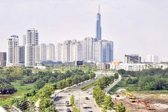 Một góc Thành phố Hồ Chí Minh. 