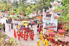 Hội làng thôn An Lão, xã Sơn Lôi.