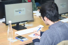 Thí sinh tham dự Đánh giá Tư duy của Đại học Bách khoa Hà Nội năm 2025