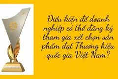 Điều kiện để doanh nghiệp có thể đăng ký tham gia xét chọn sản phẩm đạt Thương hiệu quốc gia Việt Nam?