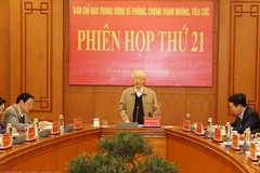 Kết luận của Tổng Bí thư Nguyễn Phú Trọng tại Phiên họp thứ 21 của Ban Chỉ đạo Trung ương về phòng, chống tham nhũng, tiêu cực