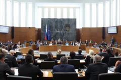 Quốc hội Slovenia thảo luận về việc công nhận Nhà nước Palestine. Ảnh | CNN