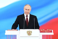 Ông V.Putin tuyên thệ nhậm chức Tổng thống Nga. Ảnh | RIA Novosti