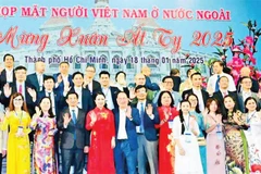 Lễ họp mặt người Việt Nam ở nước ngoài mừng Xuân mới, do Thành phố Hồ Chí Minh tổ chức.