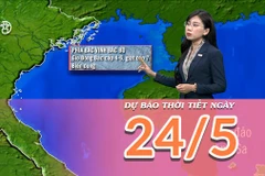 [Video] Dự báo thời tiết ngày 24/5/2025: Mưa dông tại khu vực Bắc Bộ và Bắc Trung Bộ