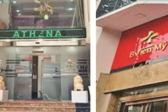 Hai cơ sở y tế hoạt động không phép trên địa bàn Quận 1 và Quận 3 vừa bị cơ quan chức năng kiểm tra. (Ảnh SỞ Y TẾ TP HỒ CHÍ MINH)