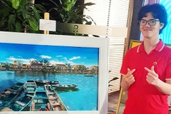 Lại Thanh Quang câm điếc, giành Giải nhất.