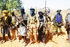 Một nhóm thánh chiến ở Nigeria. Ảnh: AP