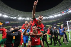 [Ảnh] Tứ kết World Cup: Kỳ tích Maroc, Pháp khẳng định sức mạnh
