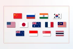 [Infographic] 13 nước có quan hệ Đối tác chiến lược toàn diện với Việt Nam