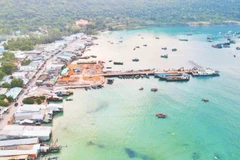 Một góc xã Thổ Châu, thành phố Phú Quốc, tỉnh Kiên Giang.