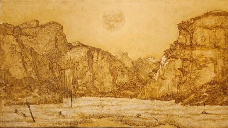 Trích từ một tác phẩm ấn tượng của họa sĩ Trần Thị Hương.