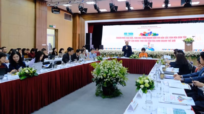 Không gian hội thảo.