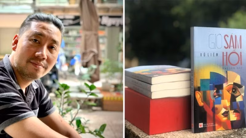 Tác giả Vũ Liêm và tác phẩm "Giờ sám hối".