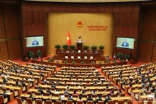 Toàn cảnh phiên bế mạc Kỳ họp thứ 9, Quốc hội khóa XV, ngày 27/6/2025. (Ảnh: DUY LINH)