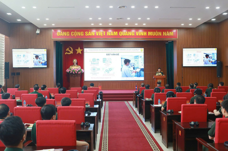 12 scientific reports will be presented by the reporters at the 3rd scientific conference. quan-y-6-bao-cao-kh.jpg