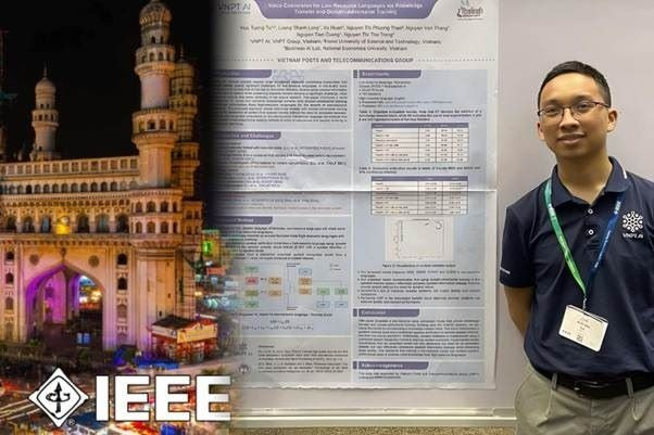 Đội ngũ kỹ sư AI của VNPT công bố nghiên cứu tại nhiều hội nghị khoa học uy tín. ngadd.jpg
