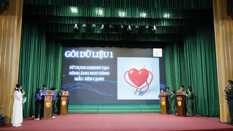 Quatro equipes participaram da competição. doi-thi-1-8729.jpg