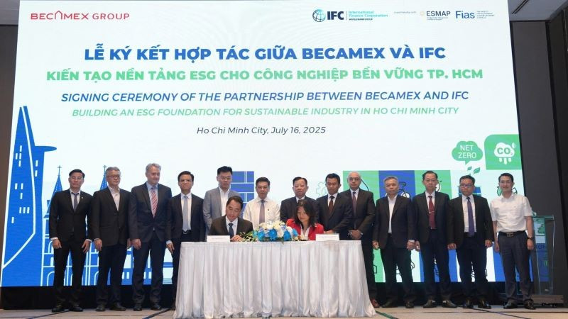 Ký kết hợp tác giữa Tập đoàn Becamex và IFC.