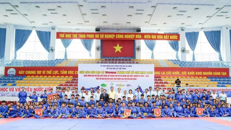 Hơn 150 vận động viên của 14 đơn vị tham gia Giải các Câu lạc bộ Vovinam Thành phố Hồ Chí Minh năm 2025.