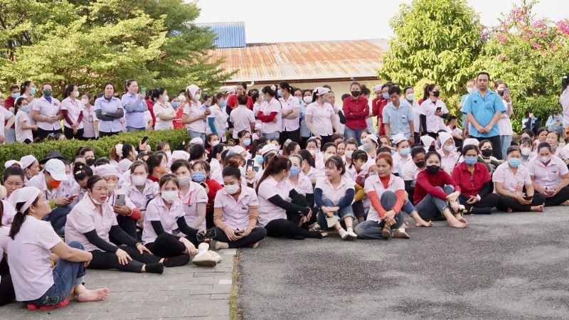 Công nhân lao động tại Công ty TNHH Panko Vina.